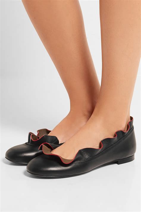 women flat shoes fendi|Fendi ballerina flats.